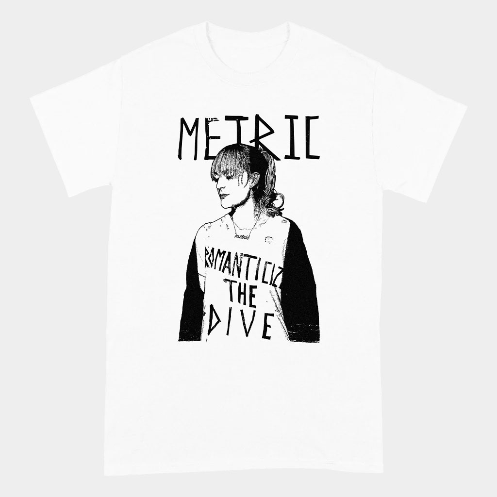 Metric Merch Romanticize The Dive T-Shirt Metric Shirt Birthday Gift For Her-1 Metric Merch Romanticize The Dive T-Shirt Metric Shirt Birthday Gift For Her-1