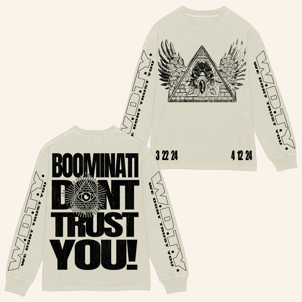 Metro Boomin Merch Boominati Don't Trust You Long Sleeve T-Shirt Friends Gifts Metro Boomin Merch Boominati Don't Trust You Long Sleeve T-Shirt Friends Gifts