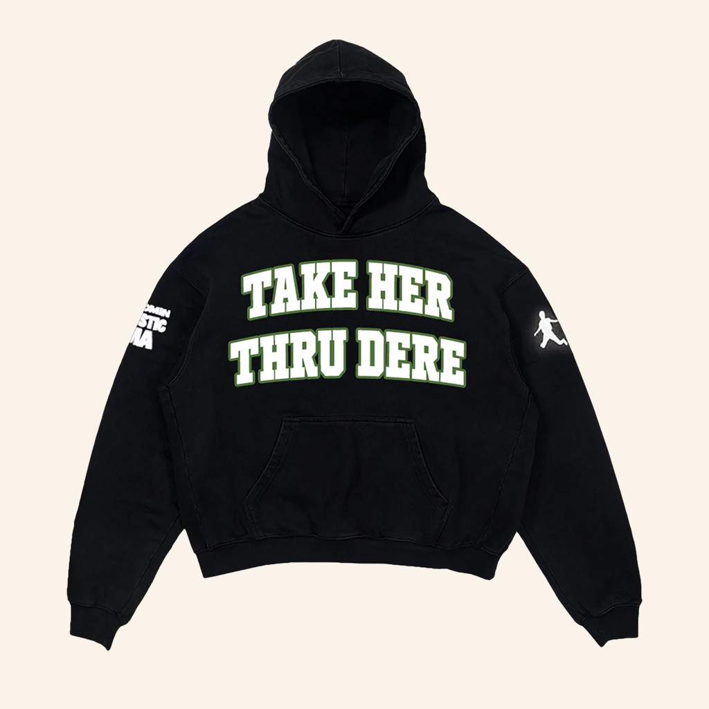 Metro Boomin Merch Take Her Thru Dere Collegiate Hoodie Gifts For Dudes Metro Boomin Merch Take Her Thru Dere Collegiate Hoodie Gifts For Dudes