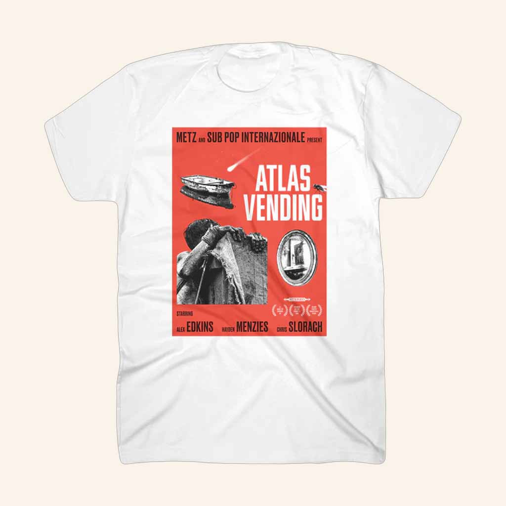 METZ Merch Atlas Vending White T-Shirt Christmas Ideas For Husband METZ Merch Atlas Vending White T-Shirt Christmas Ideas For Husband