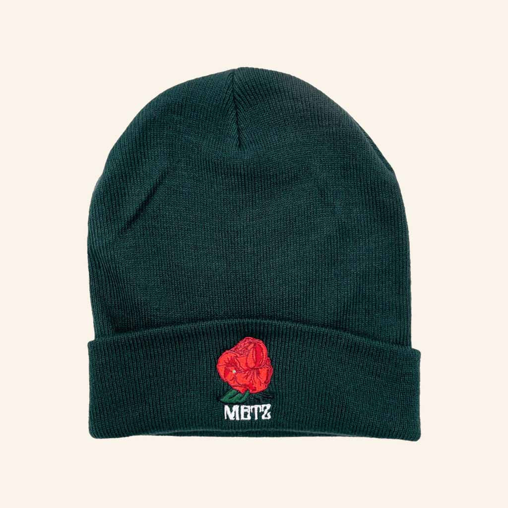 METZ Merch METZ Rose Beanie Christmas Present Ideas For Girlfriend METZ Merch METZ Rose Beanie Christmas Present Ideas For Girlfriend