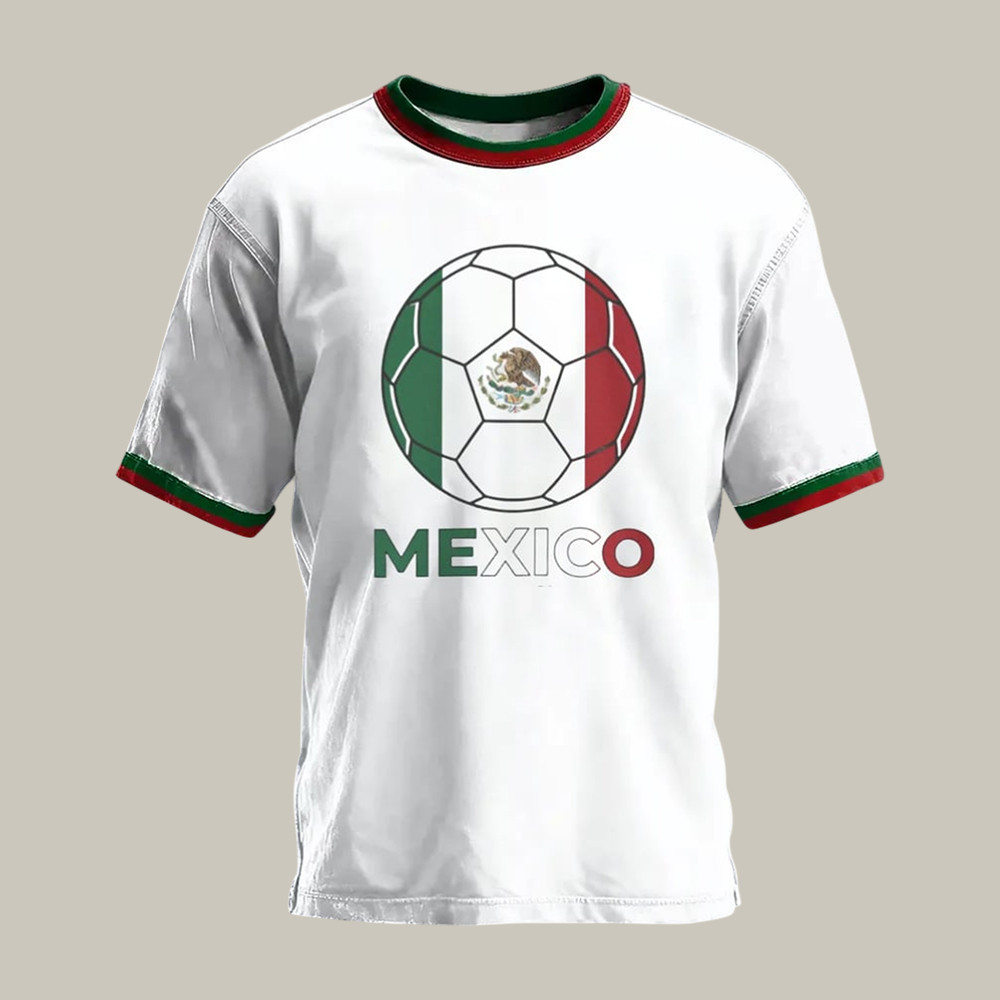 Mexico 2026 FIFA World Cup T-Shirt Soccer Fan Merch Present Idea For Huge Fans