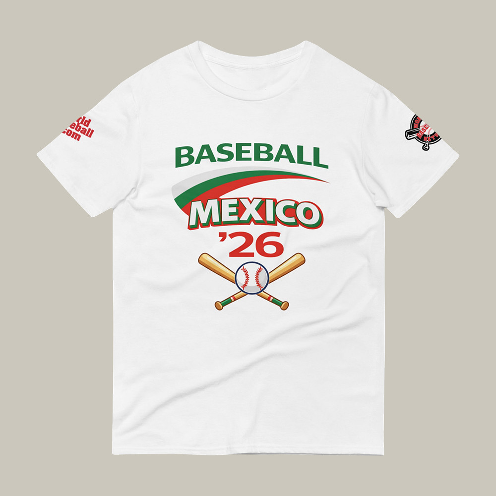 Mexico 2026 World Baseball Classic 26 T-Shirt World Baseball Classic Merch Fan Gift For Him