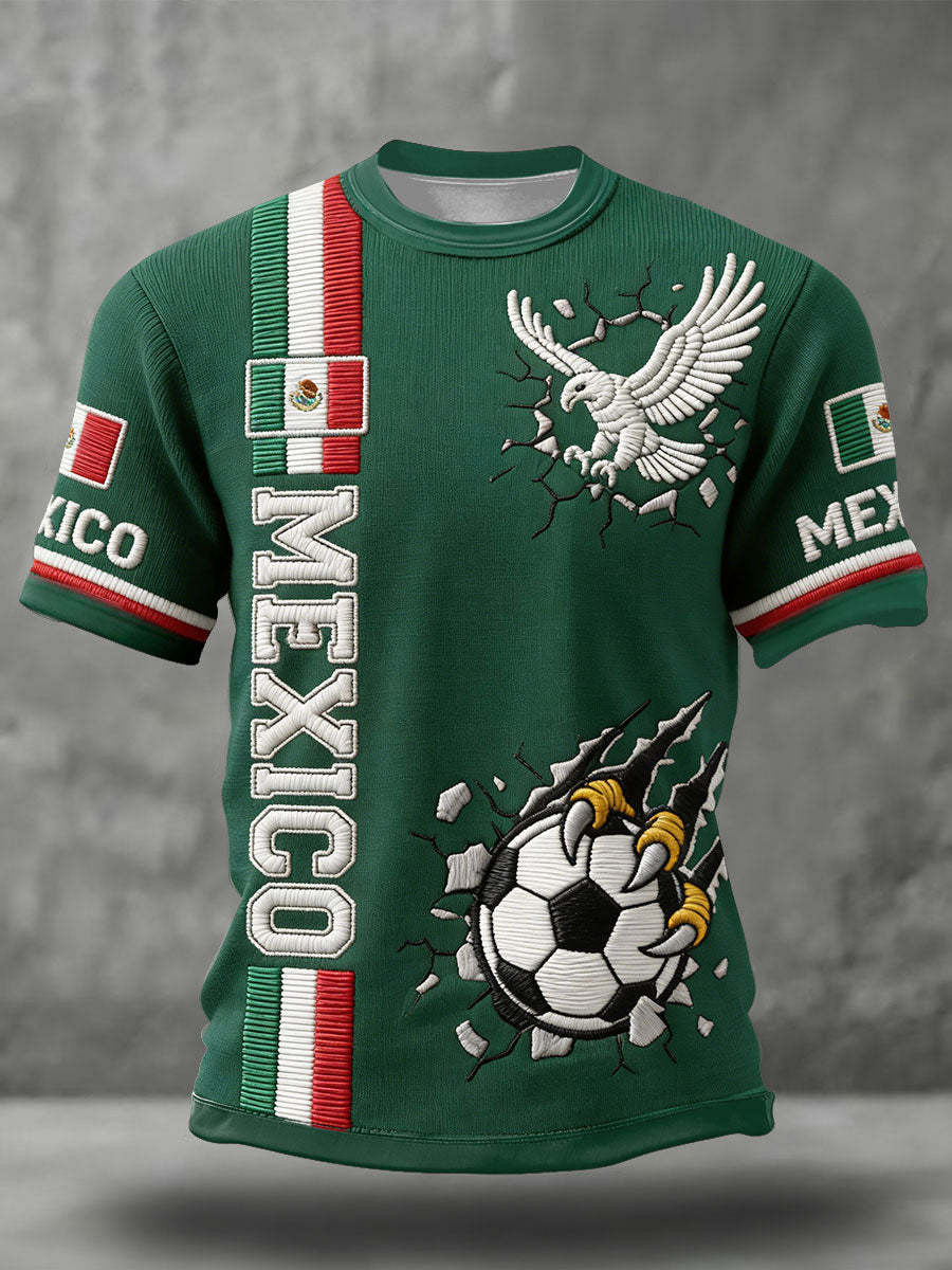 Mexico FIFA World Cup 2026 Eagle T-Shirt 2026 World Cup Merch Soccer Lover Gift For Father