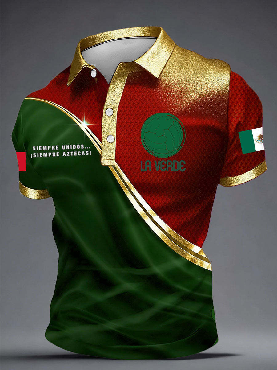 Mexico FIFA World Cup 2026 Polo Shirt Mexico National Soccer Team Shirt Best Gift For Husband