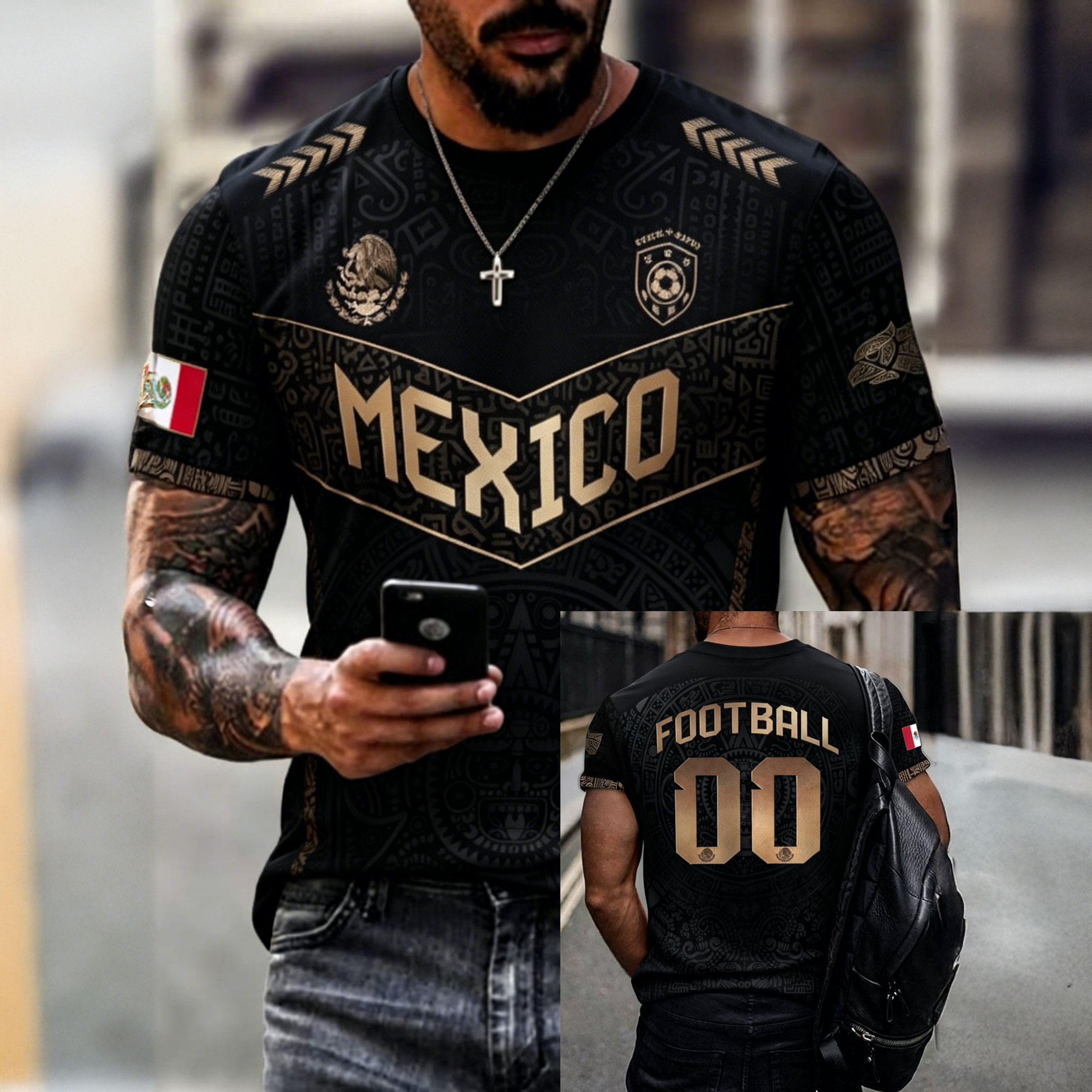 Mexico FIFA World Cup 2026 T-Shirt Football Fan Merch Unique Gift For Father