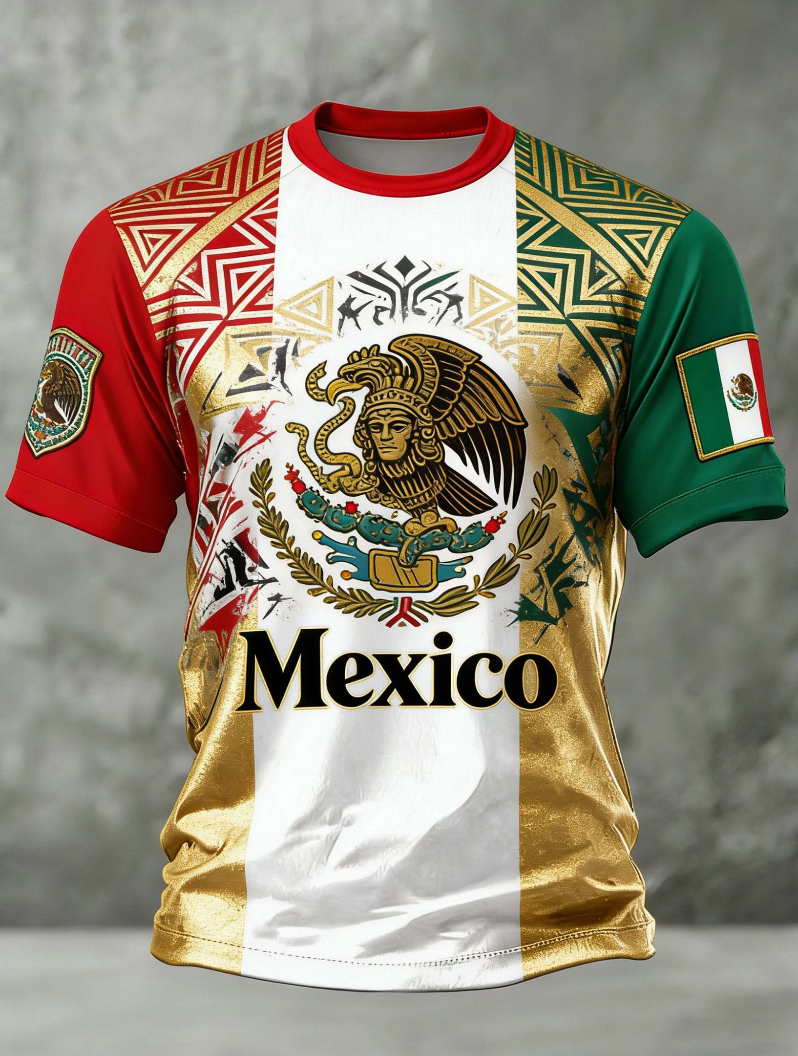 Mexico FIFA World Cup 2026 T-Shirt Mexican Pride Soccer Match Shirt 2026 World Cup Gear