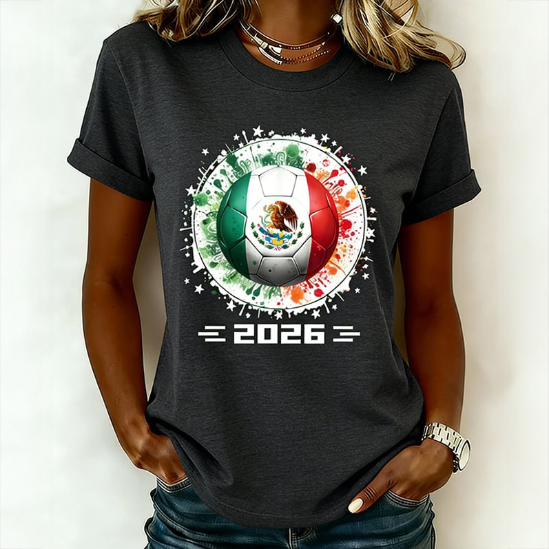 Mexico FIFA World Cup 2026 T-Shirt Mexico National Football Team Shirt Game Day Gift For Wife