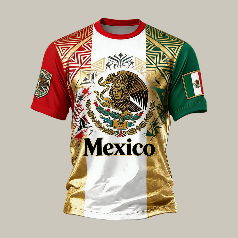 Mexico FIFA World Cup 2026 T-Shirt Mexico National Soccer Team Clothes Good Gift For Fans