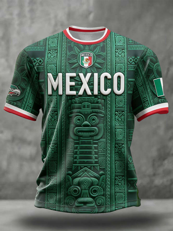 Mexico FIFA World Cup 2026 T-Shirt Soccer Lover Shirt Father's Day Gift For Husband