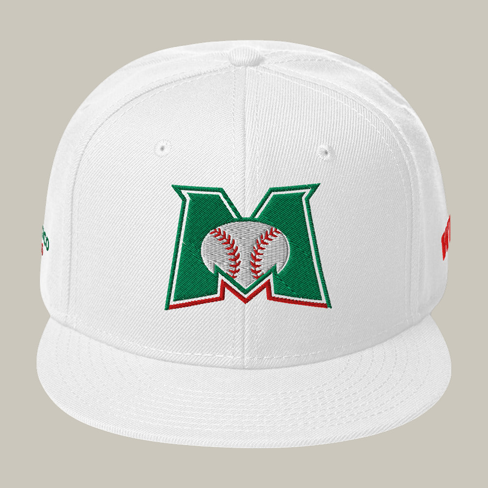 Mexico World Baseball Network Classic Hat Game Day Merch Baseball Present For Boyfriend