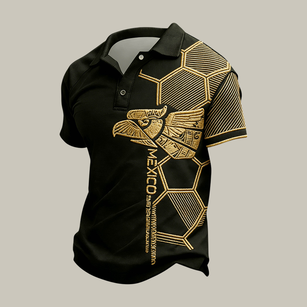 Mexico World Cup 2026 Eagle Polo Shirt Game Day Shirt Soccer Lover Gift For Father's Day