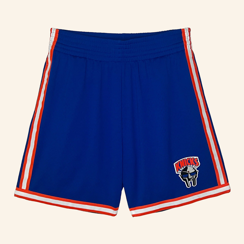 MF Doom Merch DOOMSDAY 2025 Mitchell And Ness Knicks Shorts Blue Gifts For Boyfriend MF Doom Merch DOOMSDAY 2025 Mitchell And Ness Knicks Shorts Blue Gifts For Boyfriend