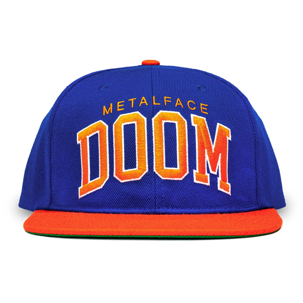 MF Doom Merch DOOMSDAY 2025 Retro Script Snapback Hat Embroidered Gifts For Brother