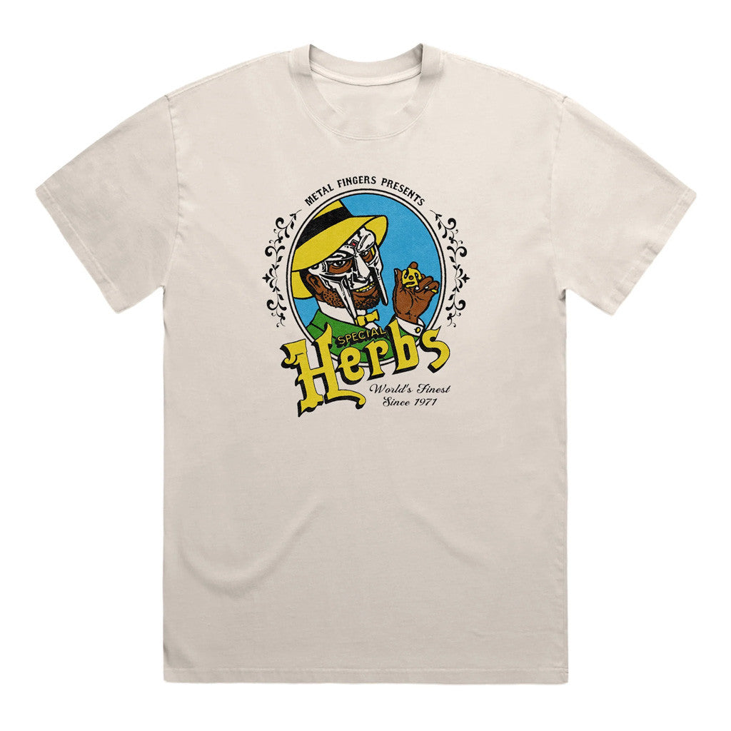 MF Doom Merch Herbs Vintage T-Shirt Gifts For Him MF Doom Merch Herbs Vintage T-Shirt Gifts For Him