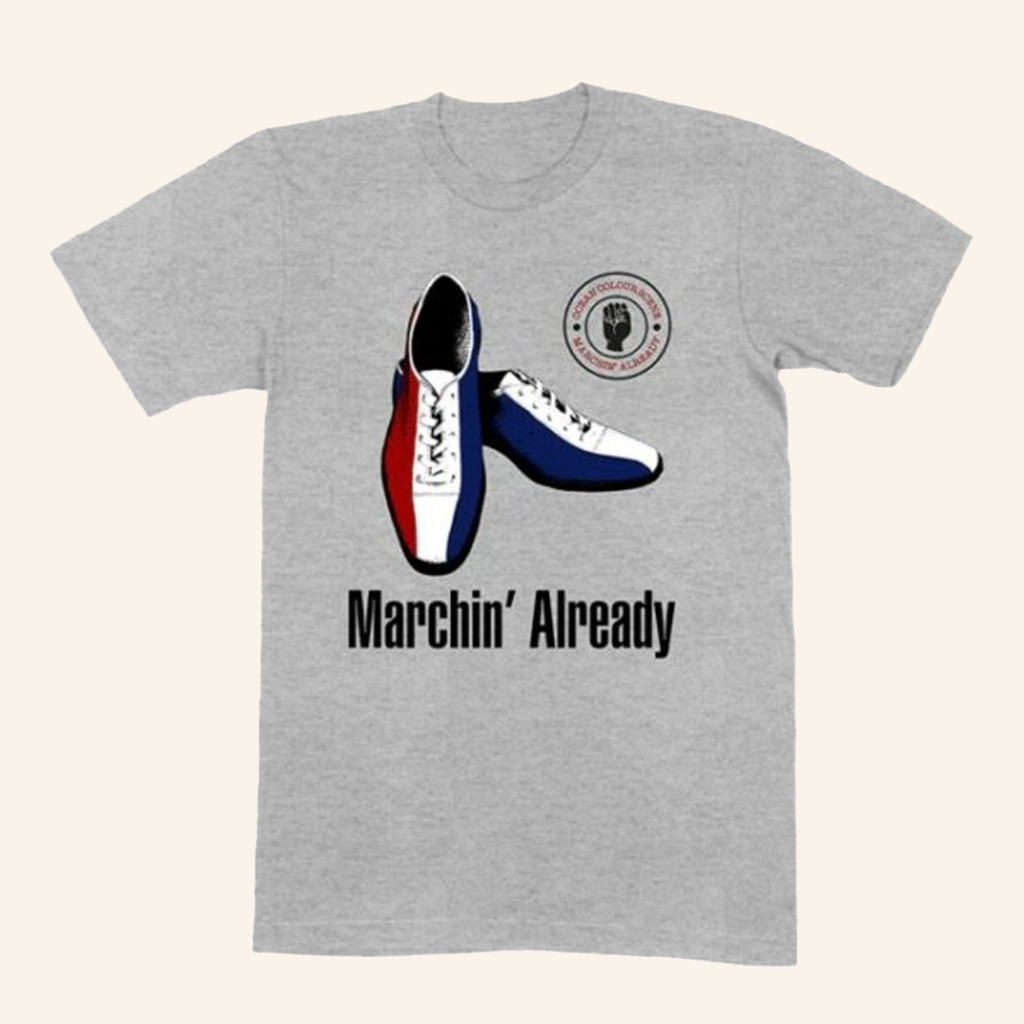 MFL Merch Ocean Colour Scene Marchin' Already T-Shirt Gifts For Rock Music Lovers