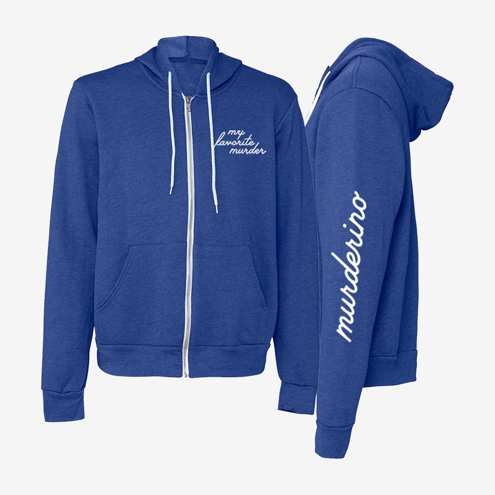 MFM Script Zip Hoodie My Favorite Murder Apparel Best Gift For My Favorite Murder Lovers
