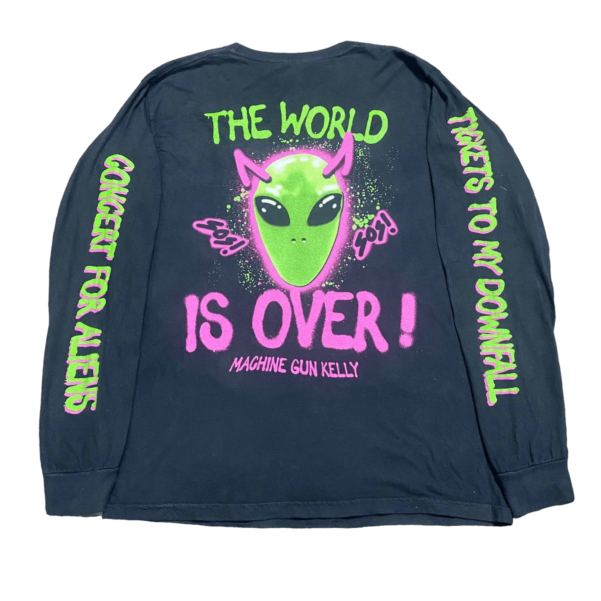 MGK Merch Concert For Aliens Long Sleeve Machine Gun Kelly Merchandise Father's Day Gifts