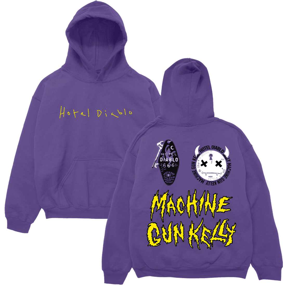 MGK Merch Hotel Diablo Anniversary Hoodie Machine Gun Kelly Merchandise Mothers Day Gifts