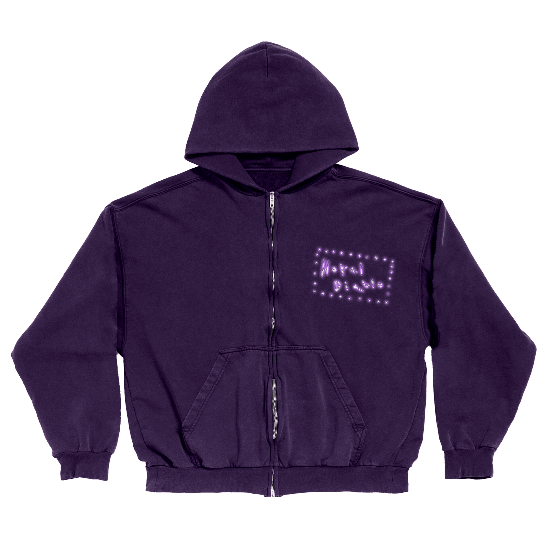 MGK Merch Hotel Diablo Zip Up Hoodie Machine Gun Kelly Merchandise Unique Father's Day Gifts