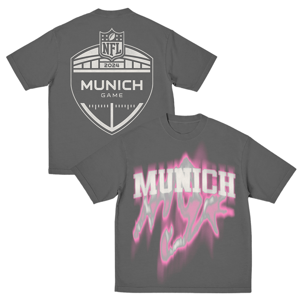 MGK Merch MGK x NFL Munich T-Shirt Machine Gun Kelly Merchandise Father's Day Gifts