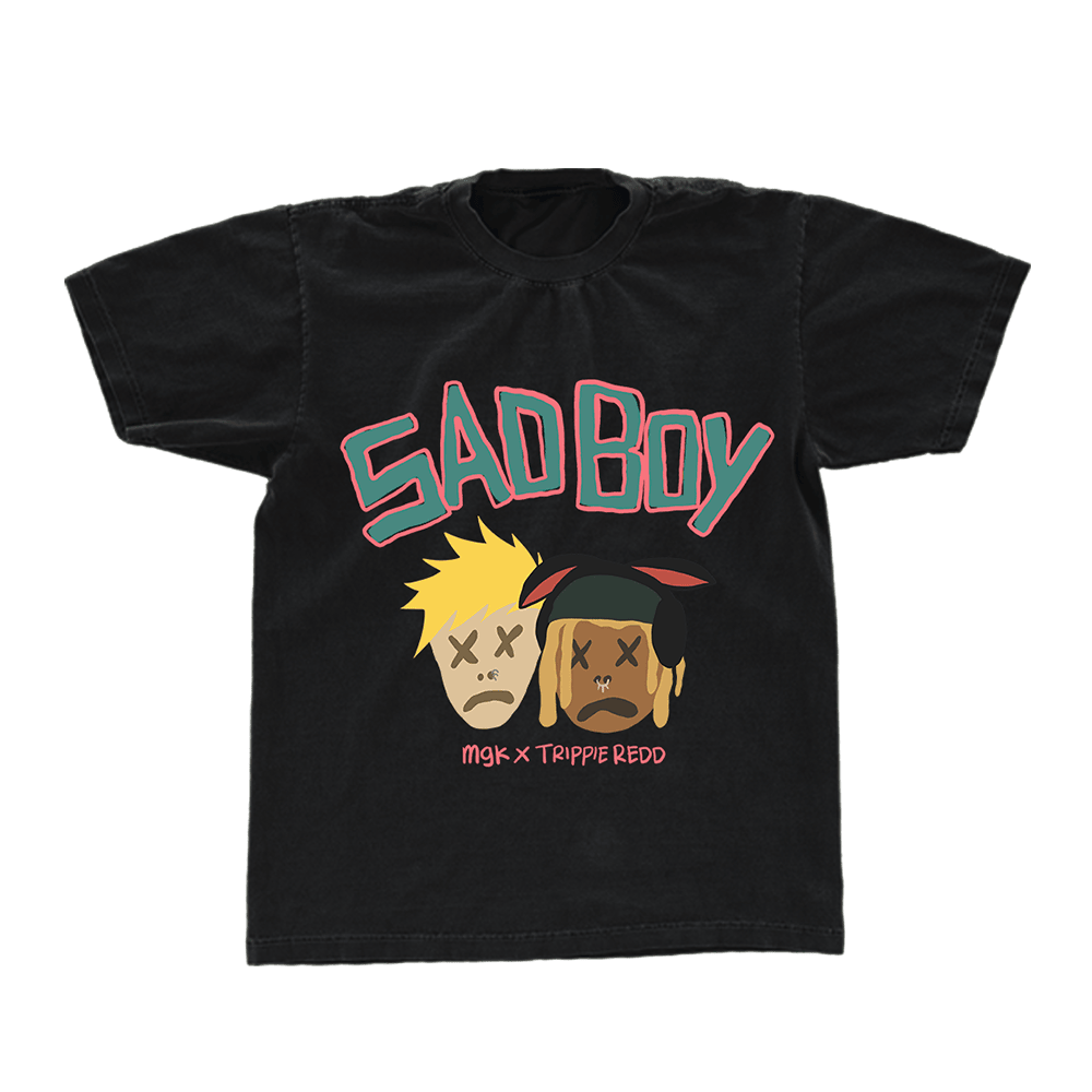MGK Merch MGK X Trippie Redd Sadboy T-Shirt Machine Gun Kelly Merchandise Father's Day Gifts MGK Merch MGK X Trippie Redd Sadboy T-Shirt Machine Gun Kelly Merchandise Father's Day Gifts