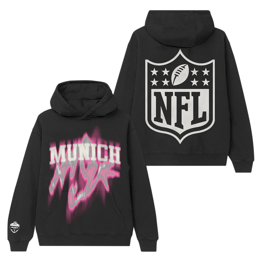 MGK Merch NFL Munich Hoodie Machine Gun Kelly Tour Concert Merchandise Apparel