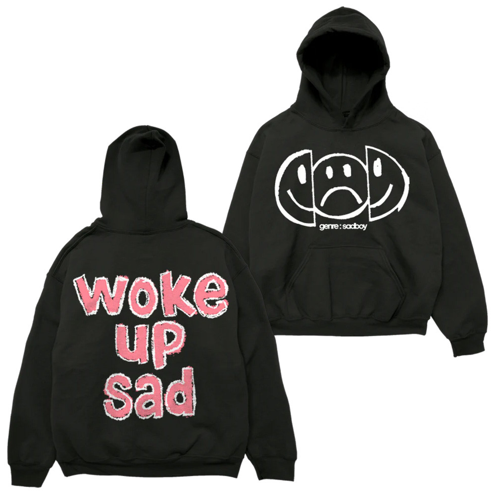 MGK Merch Woke Up Sad Hoodie Genre Sad Boy Machine Gun Kelly Tour Merch Fan Gifts