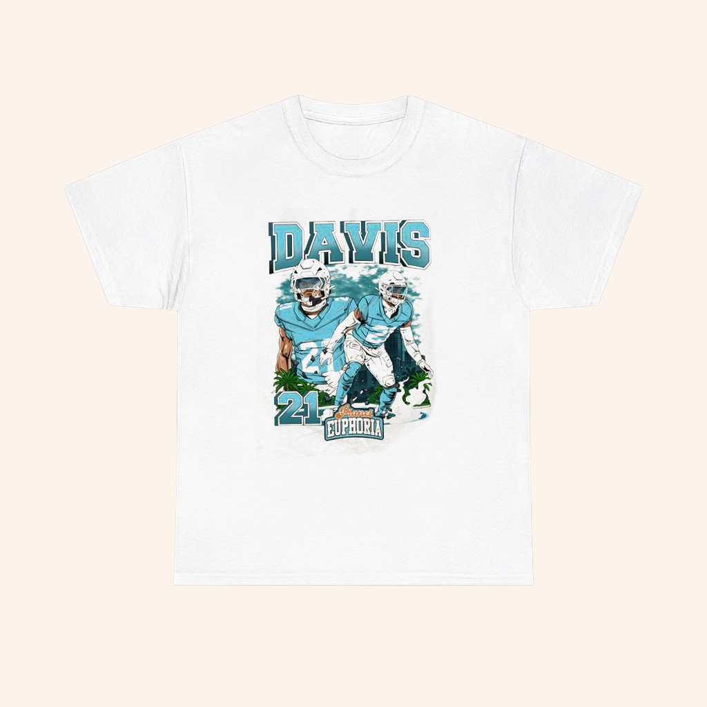 Miami Dolphins Ashtyn Davis 21 Nfl Football Player Vintage T Shirt Miami Dolphins Ashtyn Davis 21 Nfl Football Player Vintage T Shirt