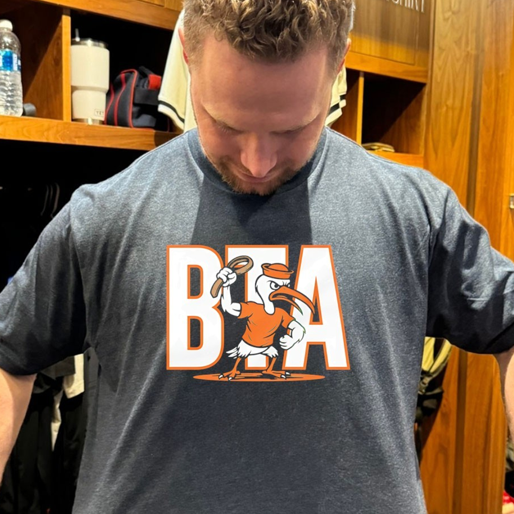Miami Football 2026 National Championship Bound BTA Mascot Shirt Best Gifts For Football Fans