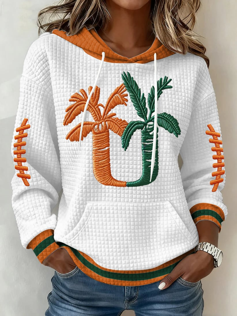 Miami Football Hoodie Game Day Hoodies Miami Strong Apparel Gifts For Football Fan