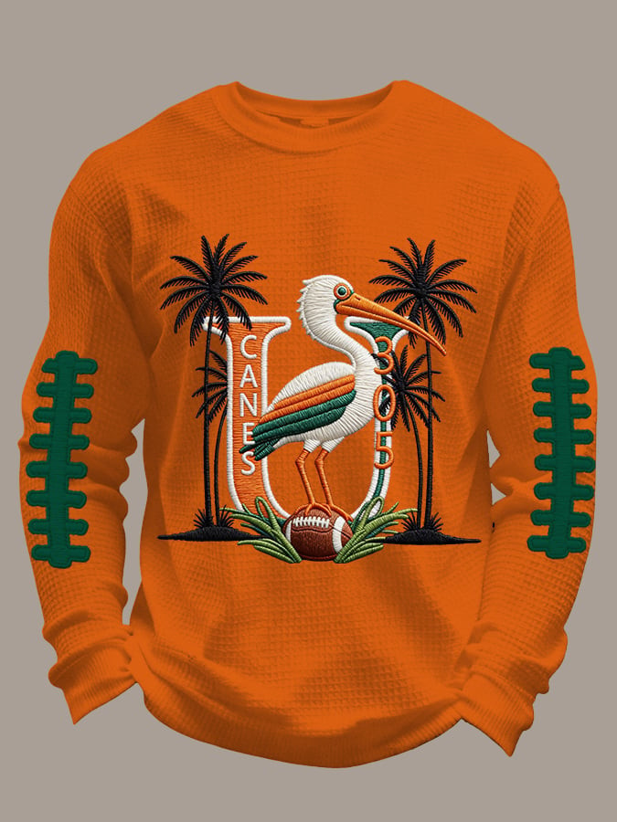 Miami Football Long Sleeve T-Shirt Forever MH Game Day Clothing Gifts For Miami Football Fans