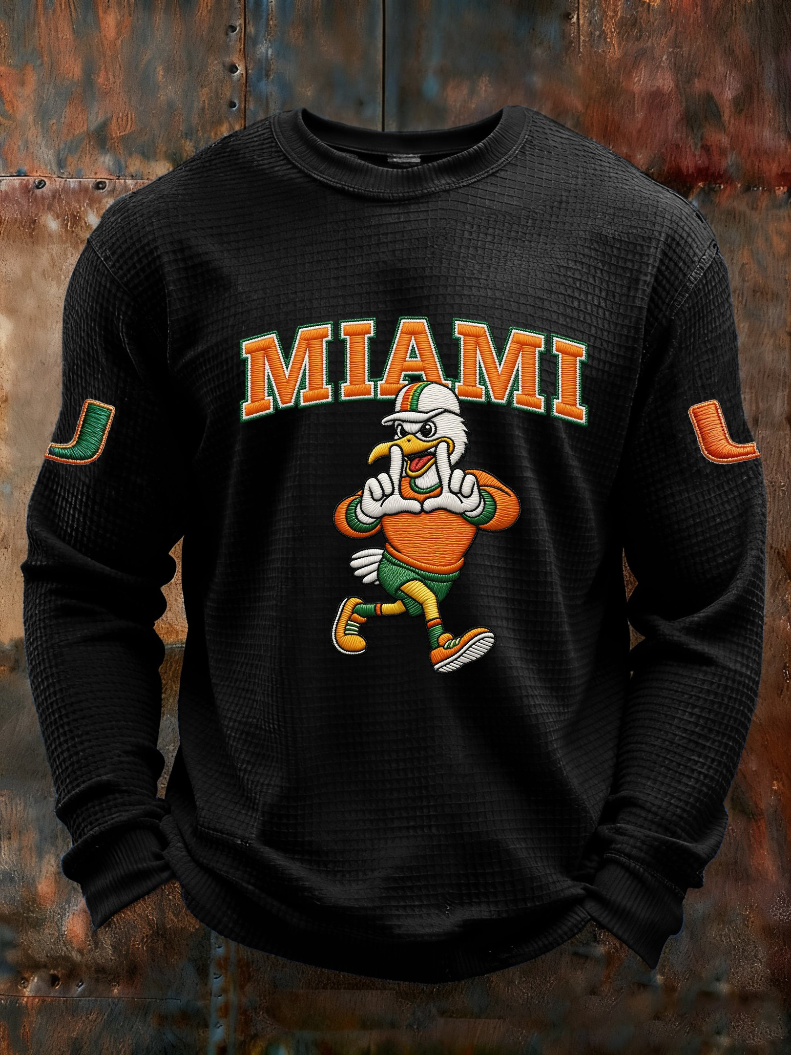 Miami Football MH Long Sleeve T-Shirt Game Day Apparel Gifts For Miami Football Fans