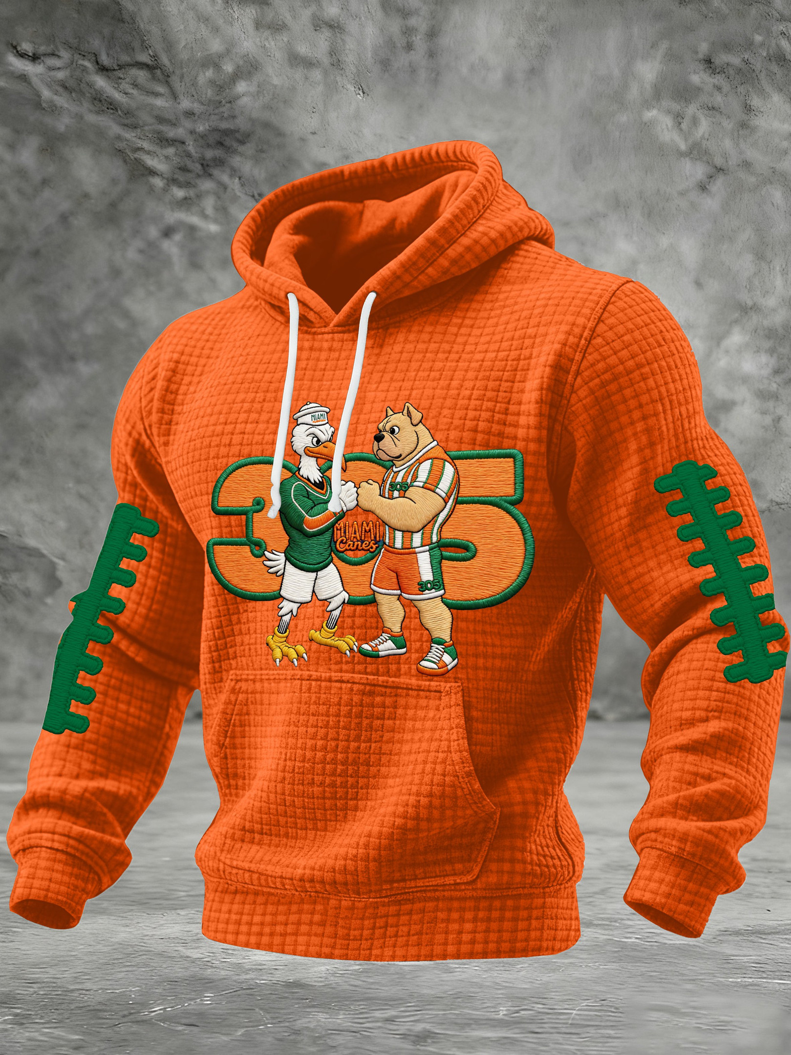 Miami Football U Hoodie Miami Pride MH Hoodie Gifts For Football Fan