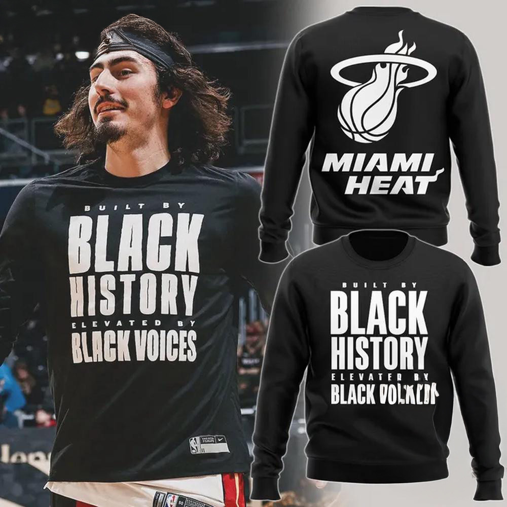 Miami Heat x Black Excellence Night Sweatshirt Gifts For Basketball Fan