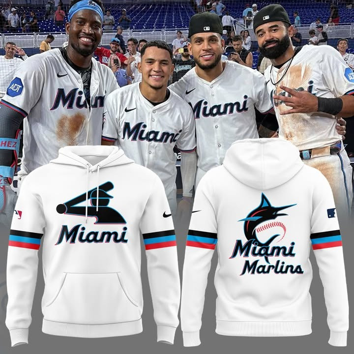 Miami Marlins Baseball Stickman Hoodie MLB Merch Unique Gifts For Fans