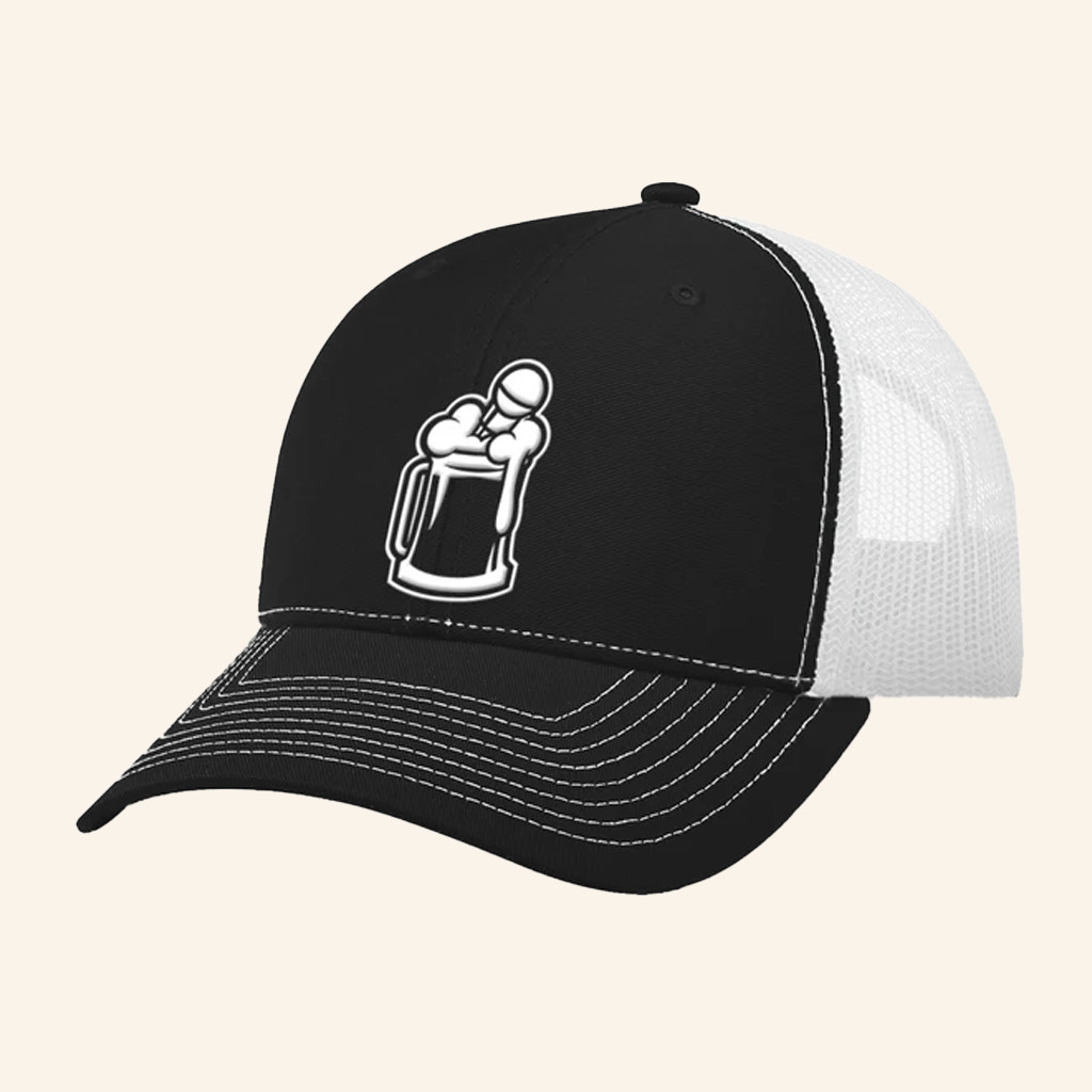 Mic In Mug Trucker Hat Drinkin Bros Merch Gifts Ideas For Friends Mic In Mug Trucker Hat Drinkin Bros Merch Gifts Ideas For Friends