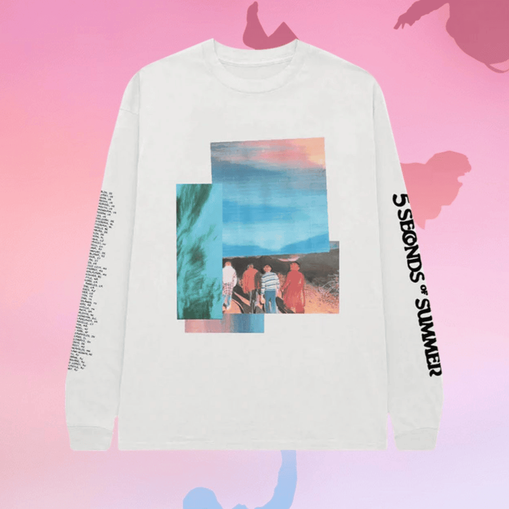 Michael Clifford Merch 5 Seconds Of Summer Long Sleeve Shirt 5sos Merch Mother's Day Gifts