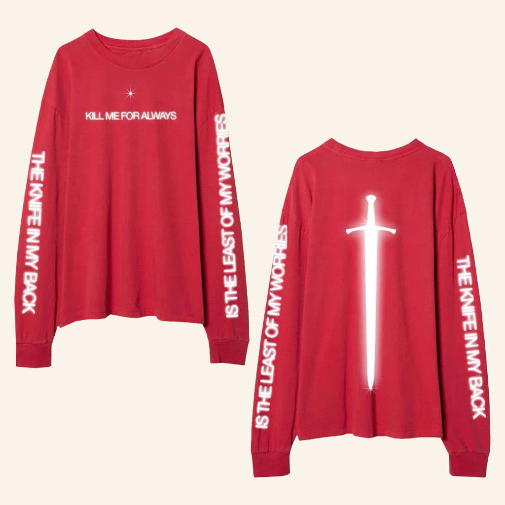 Michael Clifford Official Merch Kill Me For Always Long Sleeve Shirt Gifts For Dudes Michael Clifford Official Merch Kill Me For Always Long Sleeve Shirt Gifts For Dudes