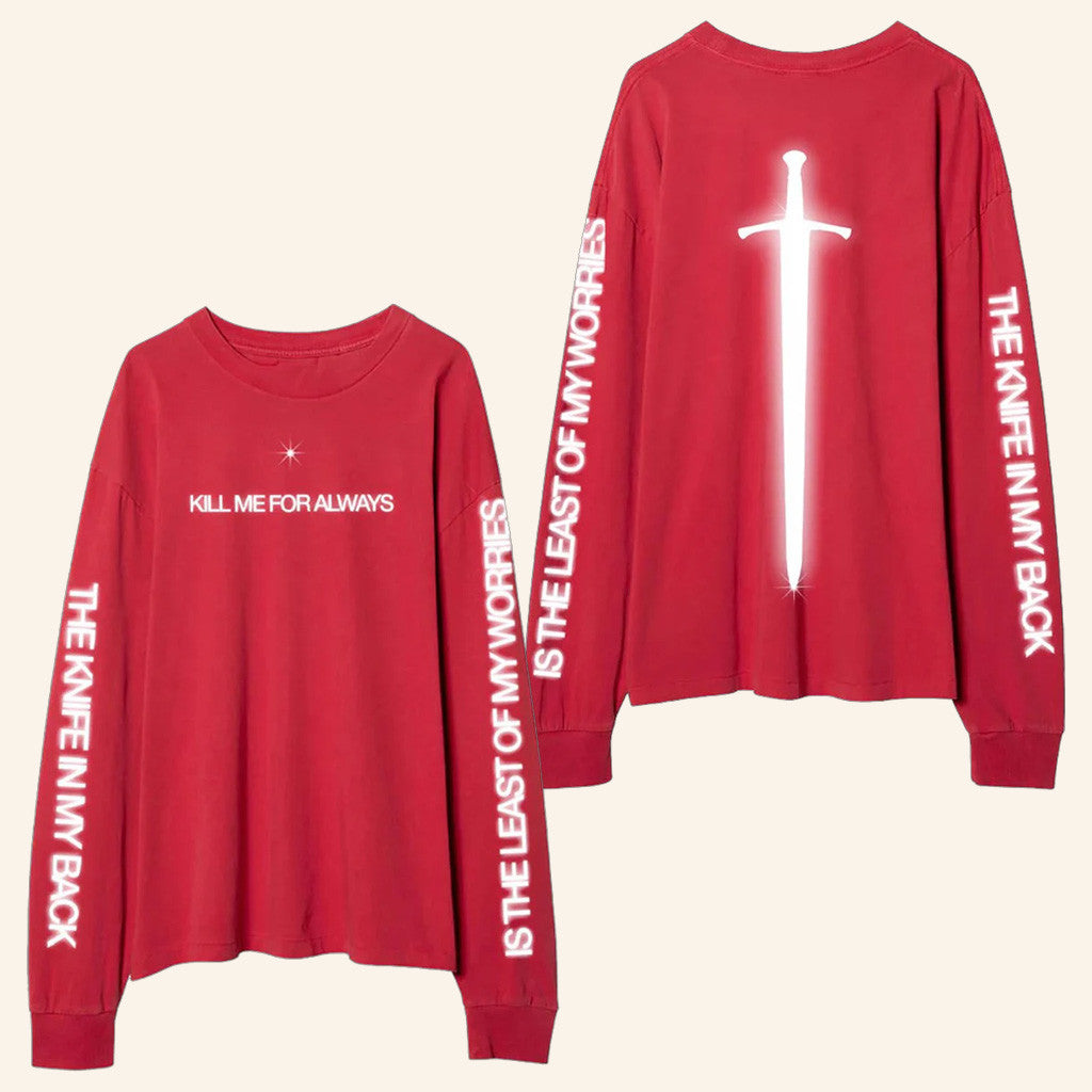 Michael Clifford Official Merch Kill Me For Always Long Sleeve T-Shirt Best Gifts For Wife Michael Clifford Official Merch Kill Me For Always Long Sleeve T-Shirt Best Gifts For Wife