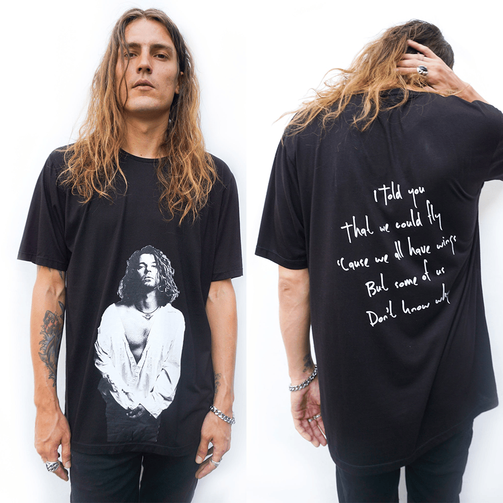 Michael Hutchence Shirt Hutch T-Shirt Unique Gifts For Music Lovers