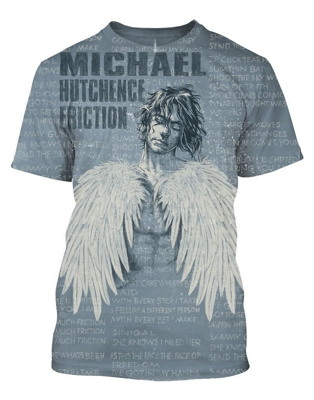 Michael Hutchence Shirt INXS Australian Rock Band Fan Merch Apparel Gifts