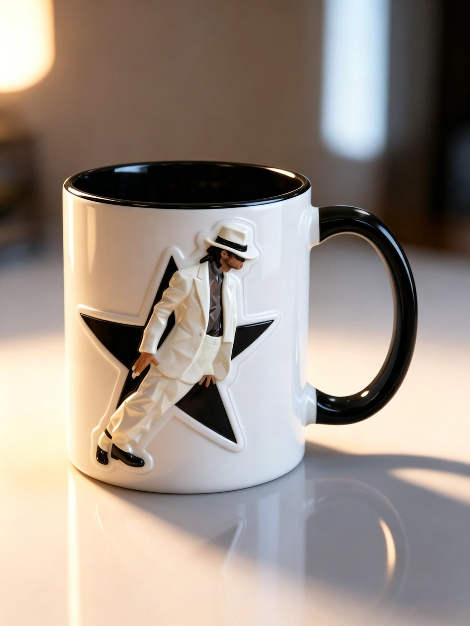 Michael Jackson Anti Gravity Lean Mug Michael Jackson Merch Music Lover Gift For Husband