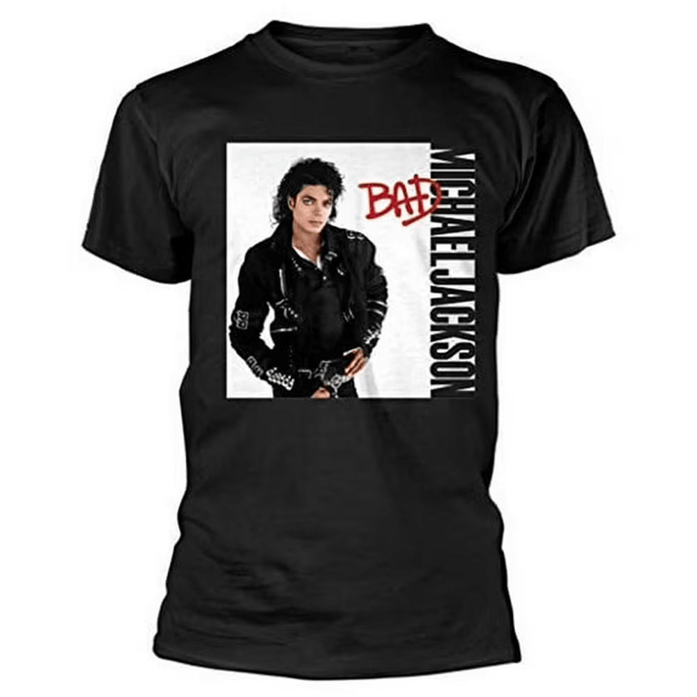 Michael Jackson Bad Tour 1988 T-Shirt King Of Pop Michael Jackson Merch Music Gift For Him