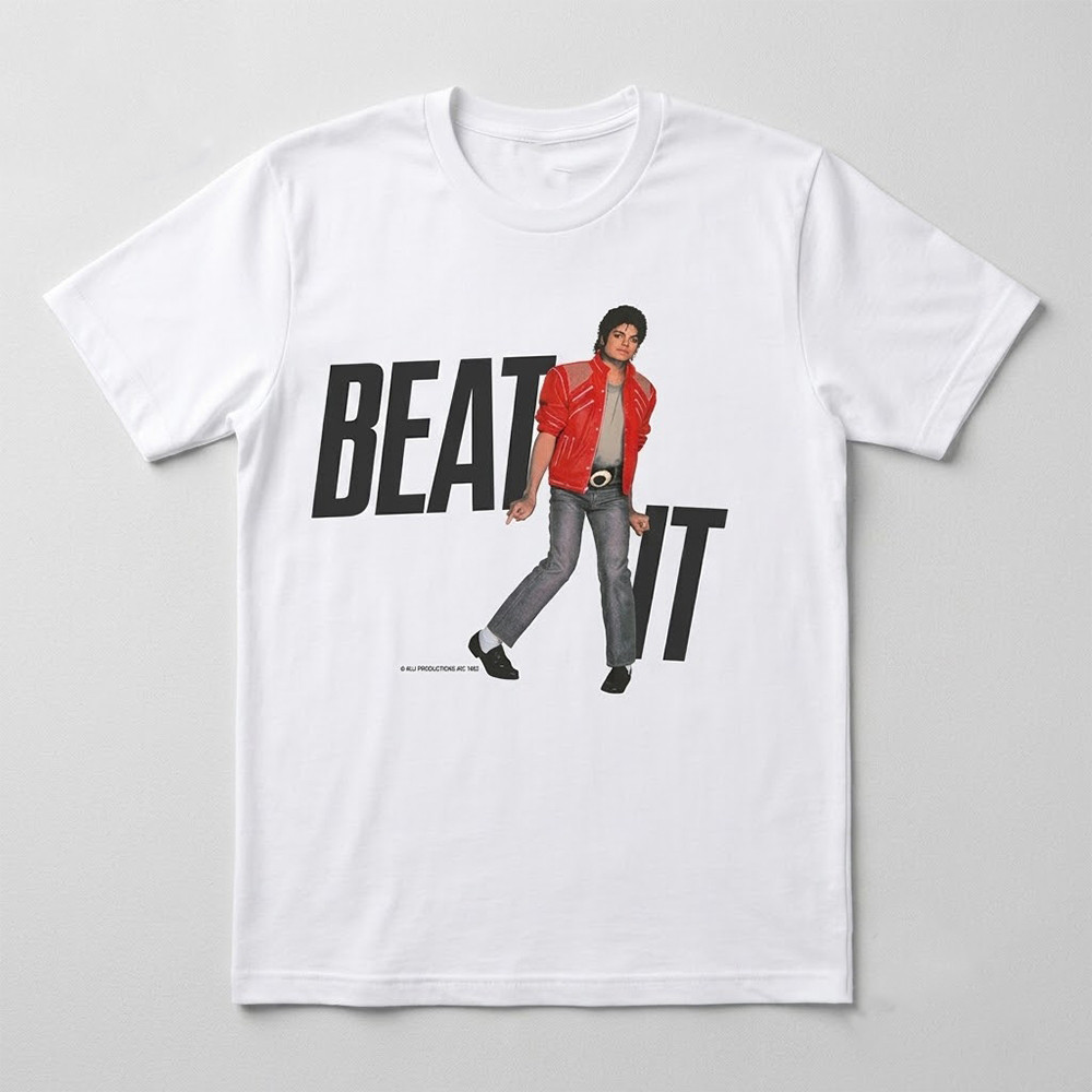 Michael Jackson Beat It T-Shirt King Of The Pop Merch Michael Jackson Lover Gifts
