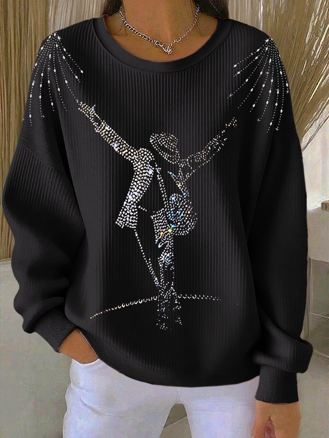 Michael Jackson Dance Art Super Star Sweatshirt King Of Pop Apparel Gift For Mother
