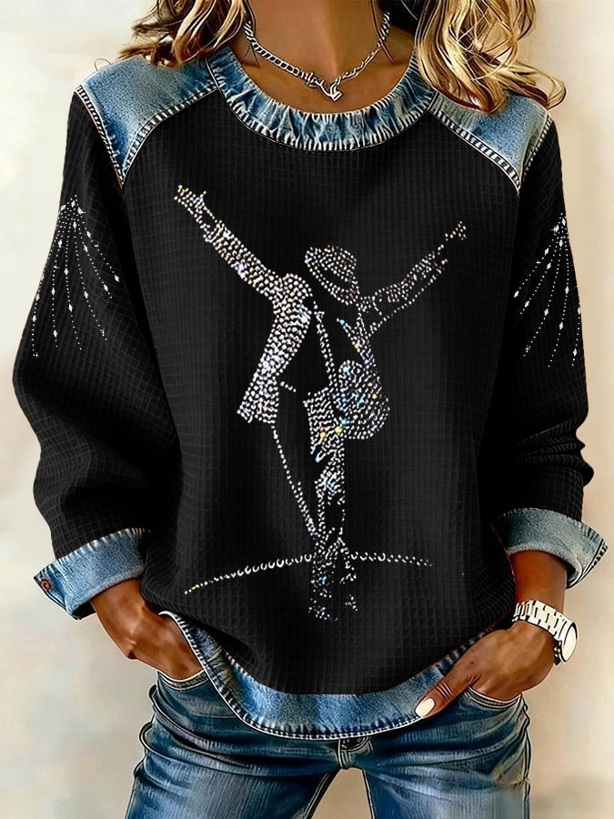 Michael Jackson Dance Pose Sweatshirt Michael Jackson Apparel Present Idea For Mom
