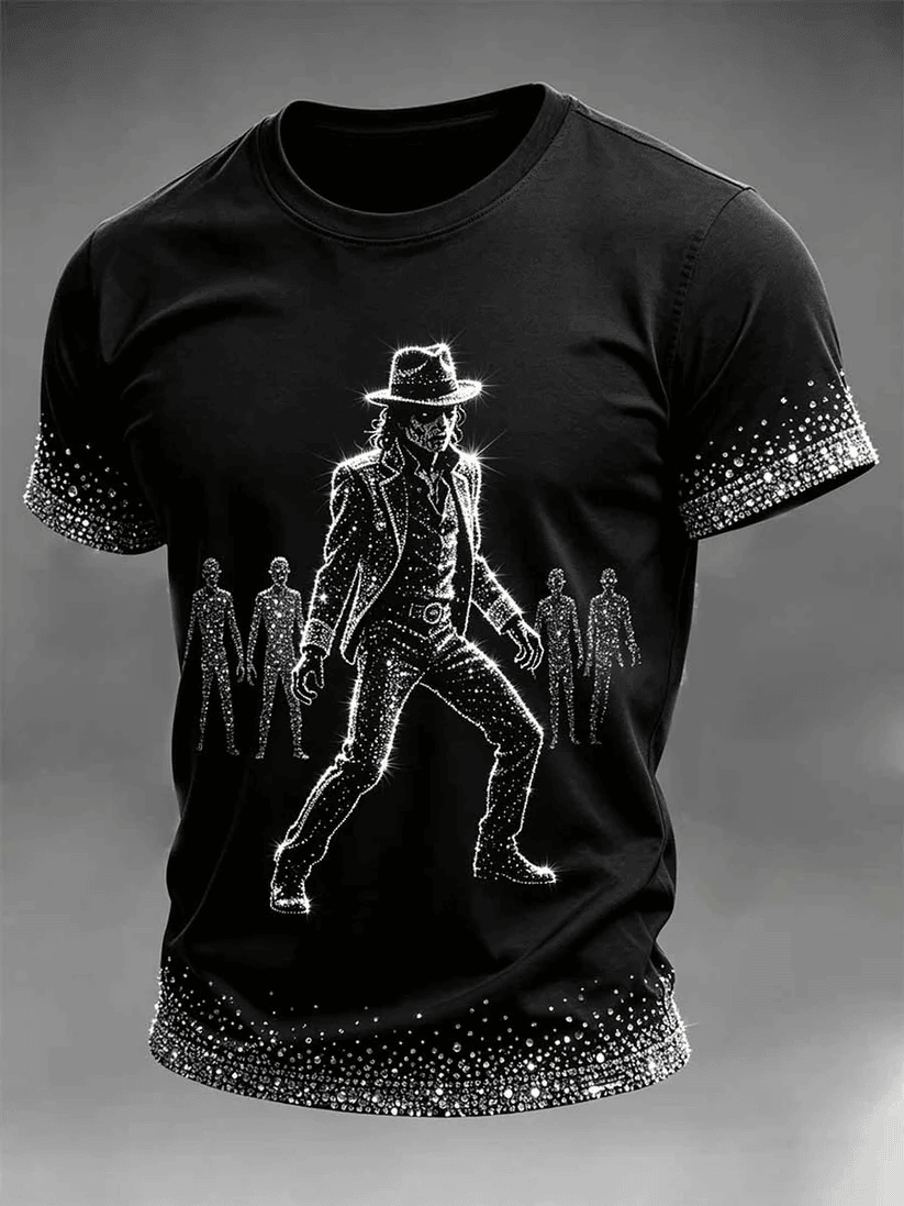 Michael Jackson Dance Pose T-Shirt Michael Jackson Clothes King Of The Pop Fans Gift