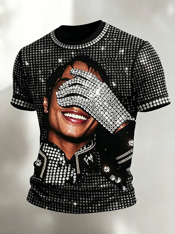 Michael Jackson Glove Graphic T-Shirt Michael Jackson Merch King Of The Pop Fans Gift