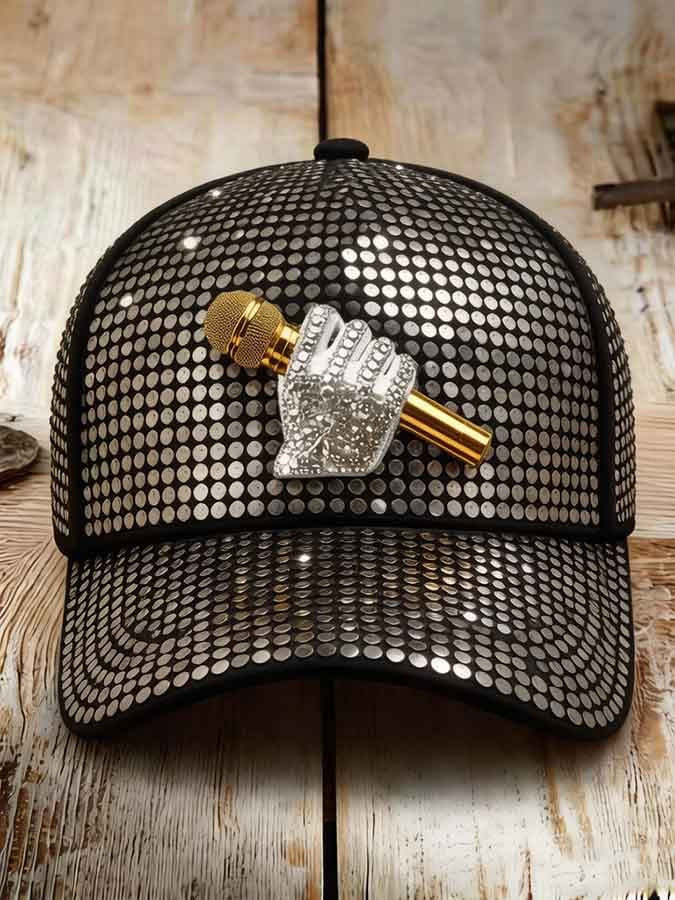 Michael Jackson Golden Mic Hat King Of Pop Merch Best Gift For Michael Jackson Lovers